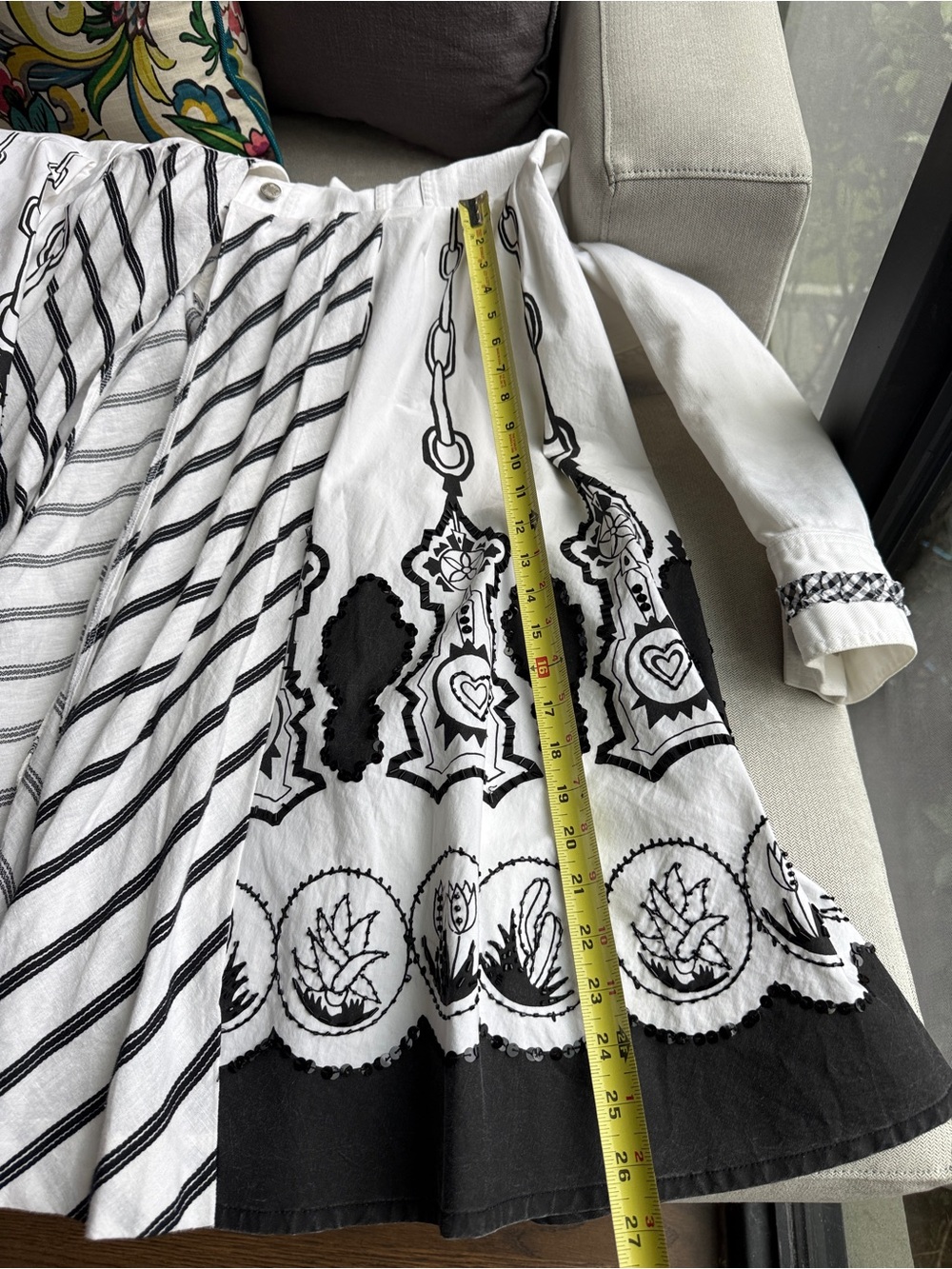Shari B. Green ONE OF A KIND Original Duster Jacket XL Round Top Market Texas - Picture 13 of 16